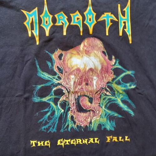 Morgoth The Eternal Fall death metal t-shirt, black, L XL