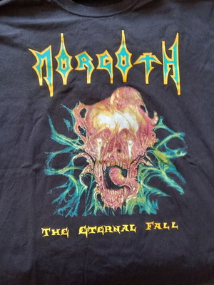 Morgoth The Eternal Fall death metal t-shirt, black, L XL