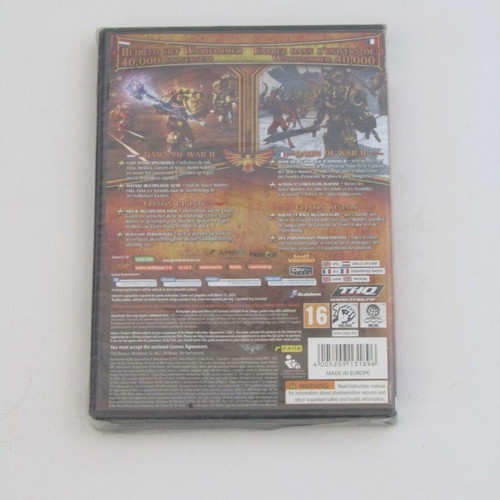 Warhammer 40k Dawn of War II Gold Edition PC DVD ROM new