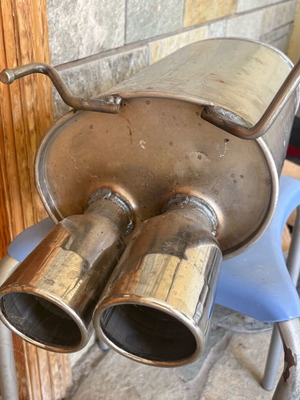 Honda Civic Type R new exhaust muffler