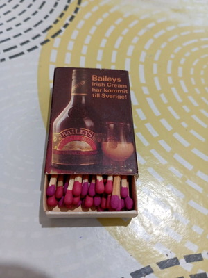 Baileys collectible matchbox like new