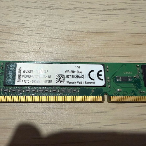 Kingston 4GB DDR3 1600MHz memory like new