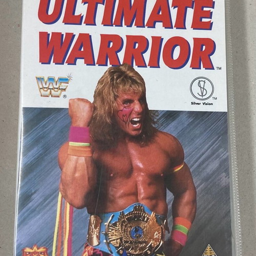 Titan Sports 1990 WWF Ultimate Warrior VHS In good condition Price 14 Euros