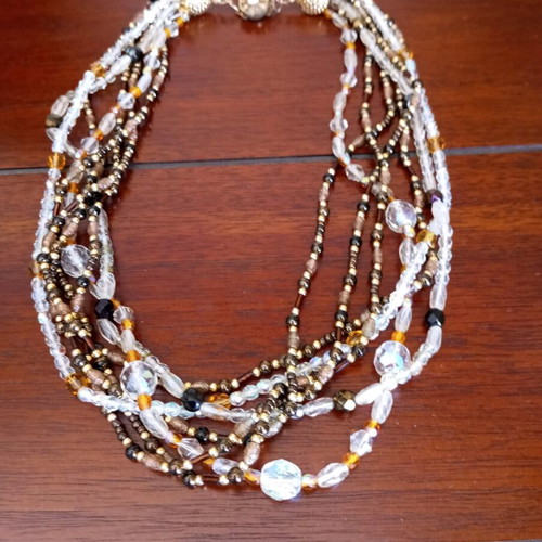Necklace new with multiple strands