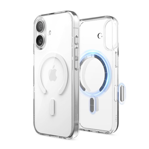 Elago Magnetic Hybrid Case for iPhone 17 6.3" like new, transparent, MagSafe