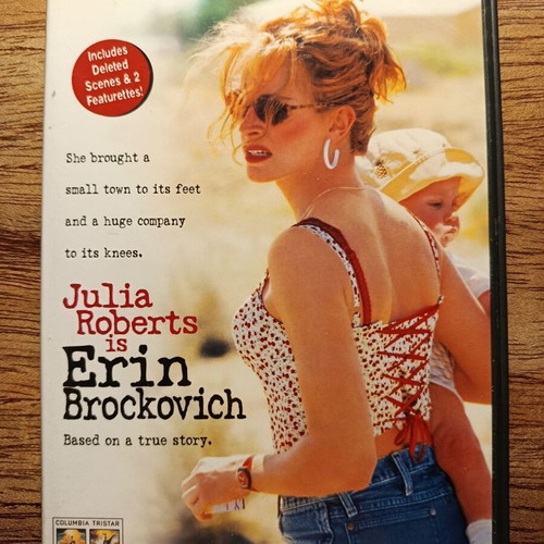 Erin Brockovich DVD like new with Greek subtitles