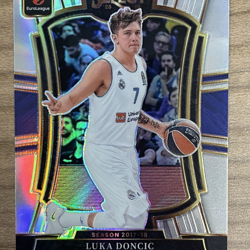 2025-26 Panini Select Euroleague Basketball Luka Doncic Silver Card like new