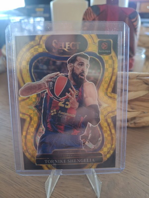 2025-26 Panini Euroleague Select κάρτα μπάσκετ Tornike Shengelia /10 Barcelona