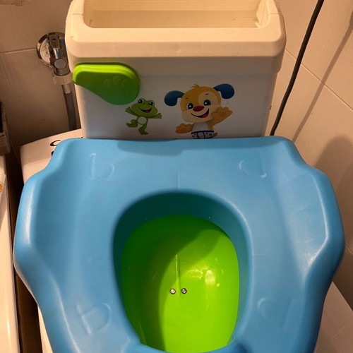 Fisher Price potty used with music and lights