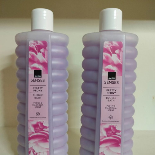 Peony and magnolia bubble bath pack of 2, 500ml, new