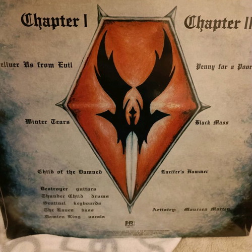 Warlord Deliver Us vinyl record new, purple clear vinyl