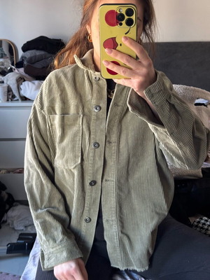 Zara overshirt like new, khaki, size XS