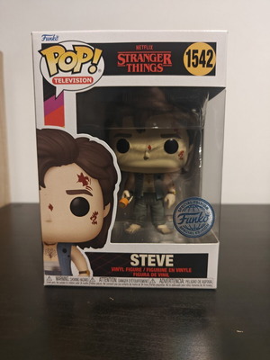 Funko Pop! Television Stranger Things 1542 Steve Special Edition like new