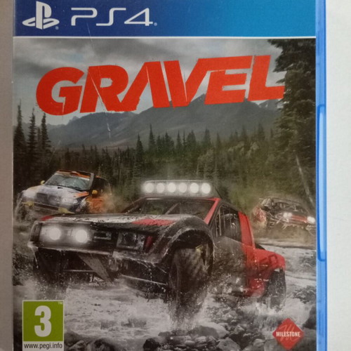 Gravel PlayStation 4 (PS4) like new with Spanish cover