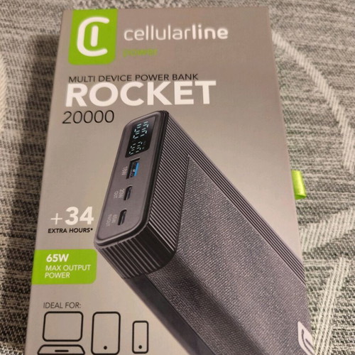 Cellularline Rocket Power Bank new, for Macbook and tablet