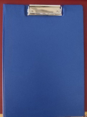 Blue A4 Paper Clipboard Folder new