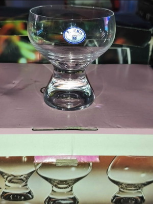 Set of 72 Solingen cutlery and Bohemia Gina glassware and cups with saucers new