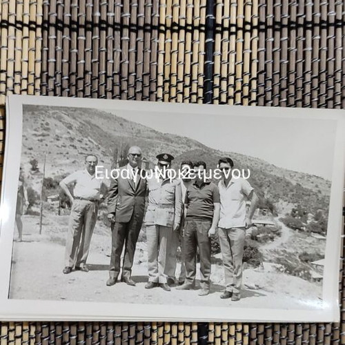 Photos of OTE Club Patras April 21, 1967 like new, black and white