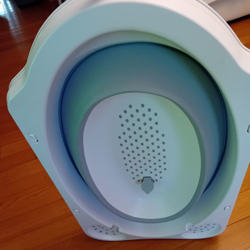 Cangaroo Maui Grey Foldable Baby Bath tub like new