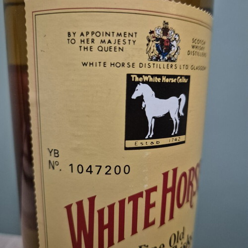 White Horse Vintage Scotch Whiskey 1L 42% Vol Sealed Bottle