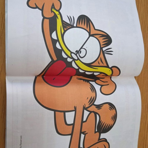Garfield comic magazines used, issues 126 and 141 from 2002
