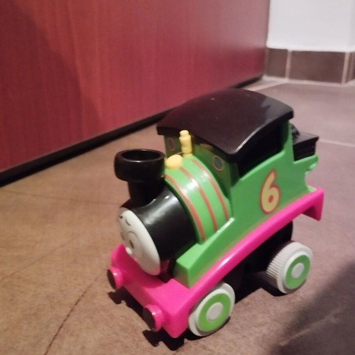 Thomas Train pull back like new, large Percy toy train