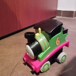 Thomas Train pull back like new, large Percy toy train