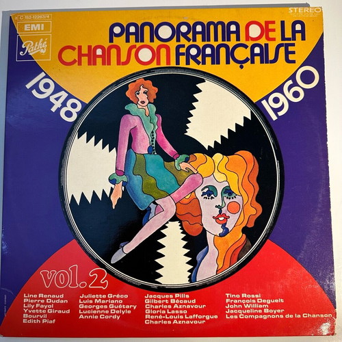 Panorama De La Chanson Française Vol.2 vinyl like new, folk