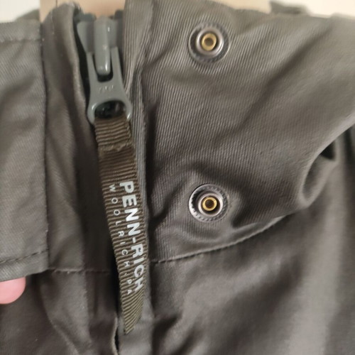 Penn-Rich Woolrich women's green cotton jacket XS/S like new