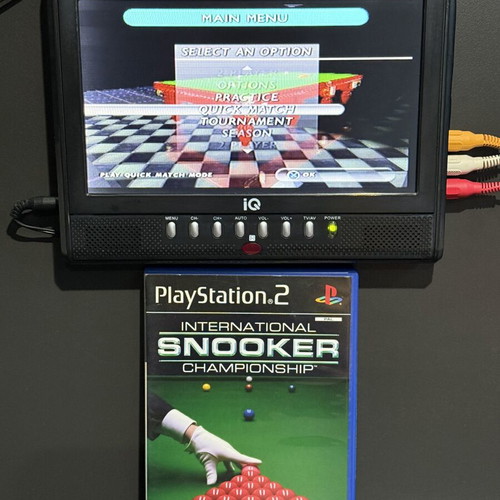 International Snooker Championship PS2 game used