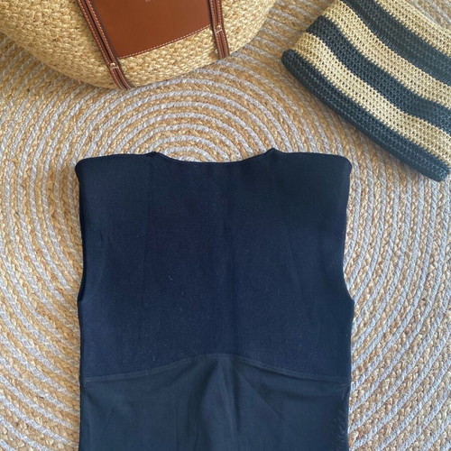 Zara black crop top like new, size M
