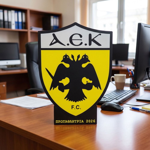AEK Logo new, 19cm by 26cm