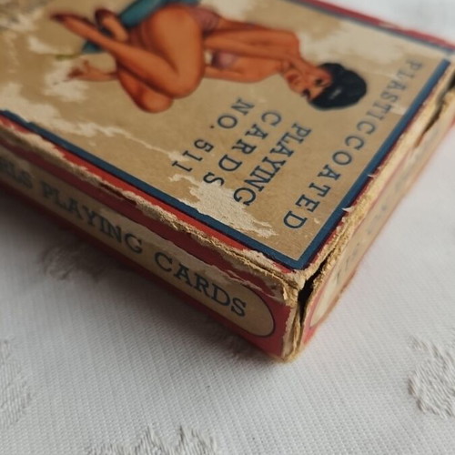 Pin up playing cards vintage like new