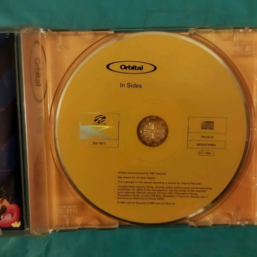 Orbital In Sides CD like new, electronic music