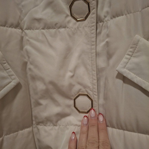 Kocca long beige jacket like new, size M
