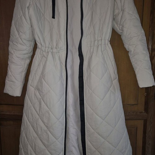 Compania Fantastica long women's jacket beige like new, lightweight