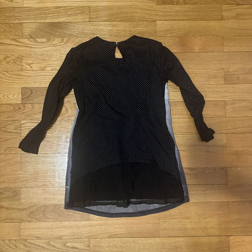 Boboli girl Paris Eiffel Tower blouse with rhinestones