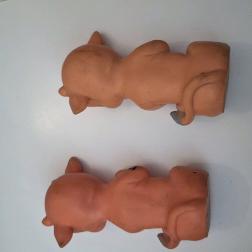 Large rubber calves 70s like new