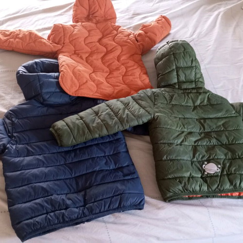 Children's jackets new, pack of 3, size 5-6 years