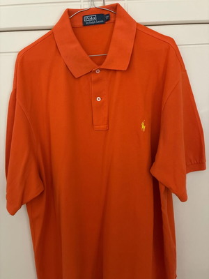 Polo Ralph Lauren men's shirt like new, size 1XB, orange
