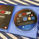 WWE 2K20 PS4 game, complete with case