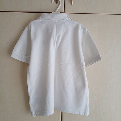 Gap Kids Polo Shirt classic white size 116 cm like new