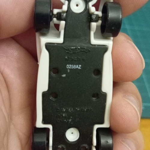 Hot Wheels Mach 6 toy car used from Speed Racer movie