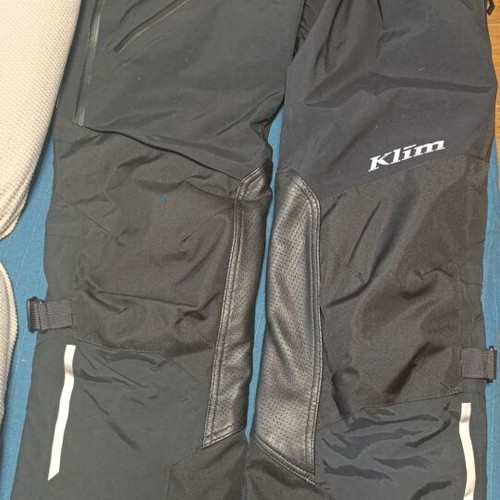 Klim Latitude motorcycle pants, black, new with tags
