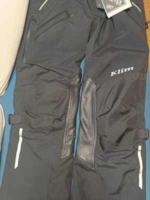 Klim Latitude motorcycle pants, black, new with tags