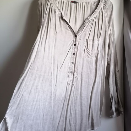 Street One women's shirt XXL beige, like new, 100% cotton