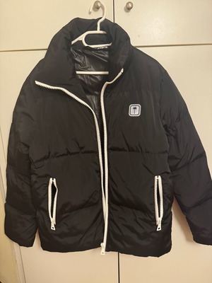 Palm Angels puffer jacket black size Medium like new