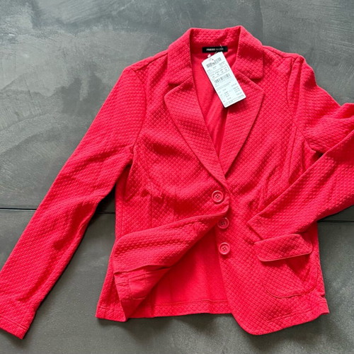 Frank Walder women's blazer new, red, size L
