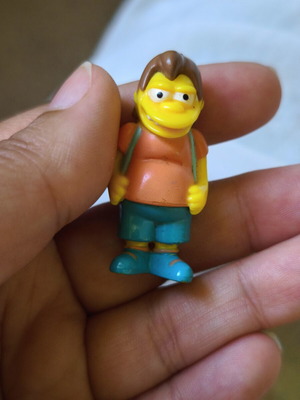 Φιγούρα Nelson Muntz μεταχειρισμένη, συλλεκτική από The Simpsons