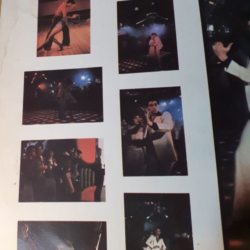 Saturday Night Fever vinyl record used, 1977 soundtrack